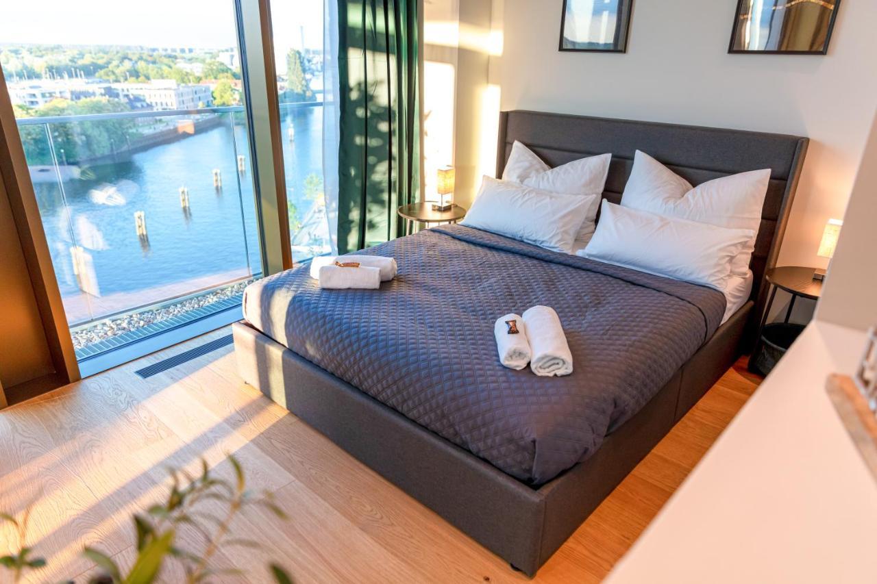 Cabana - Theview - Terrasse - Waterfront - Kostenloser Parkplatz - Wifi Oldenburg Ngoại thất bức ảnh